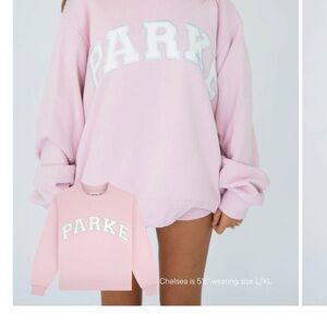 ISO:do not buy listing. PARKE Women's Light Pink Crew Neck Sweater